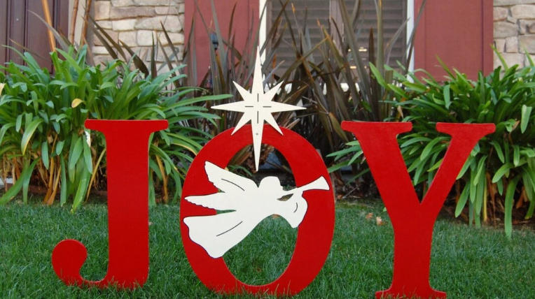 joy outdoor decoration