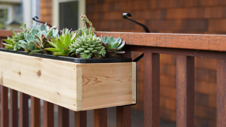 deck flower boxes