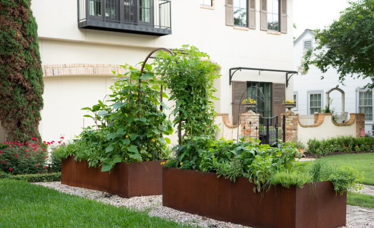 raised flower planters