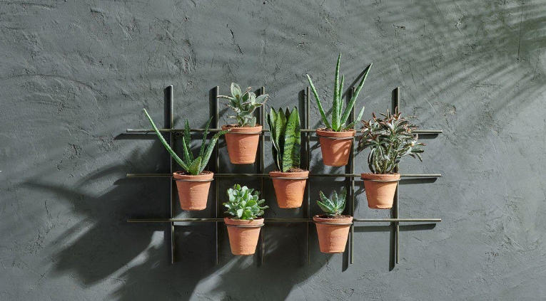 wall flower pots