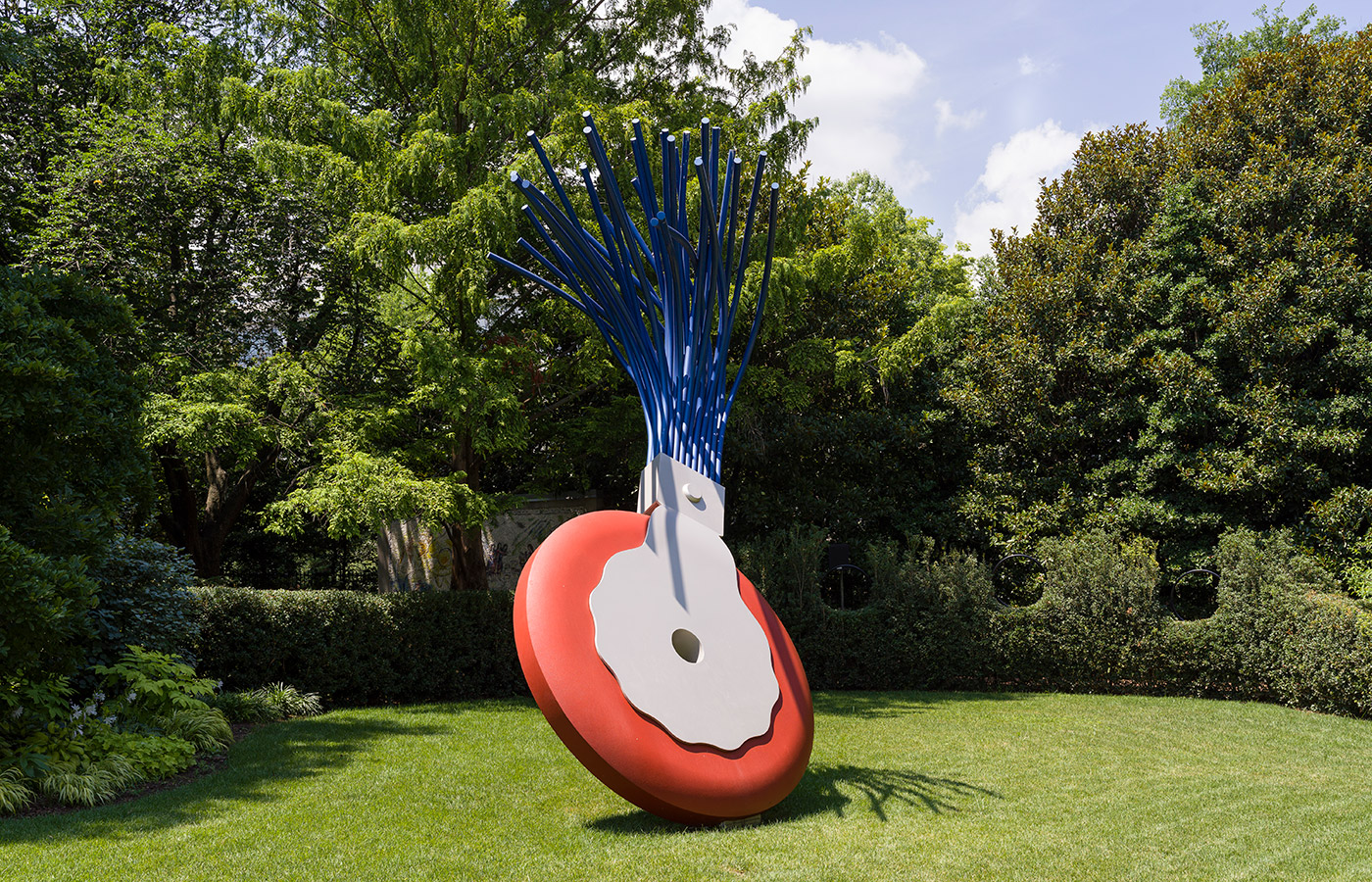 stainless steel yard art