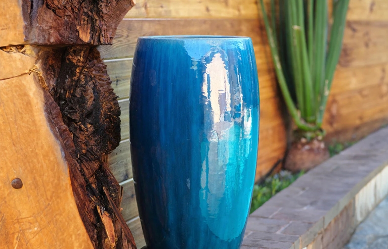 tall ceramic pots