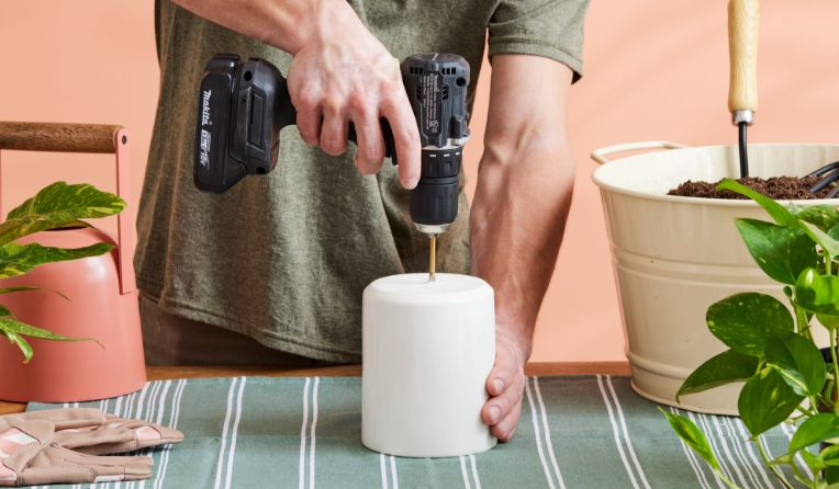 ceramic pots with drainage holes