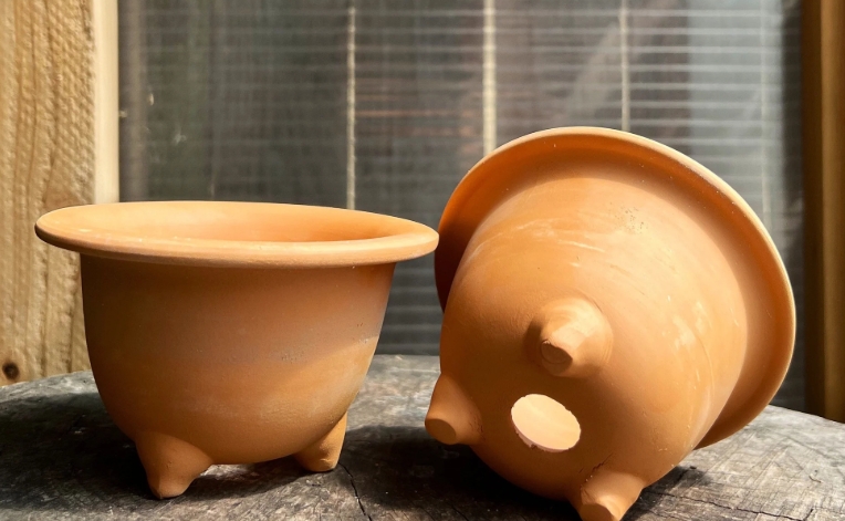 terracotta orchid pots
