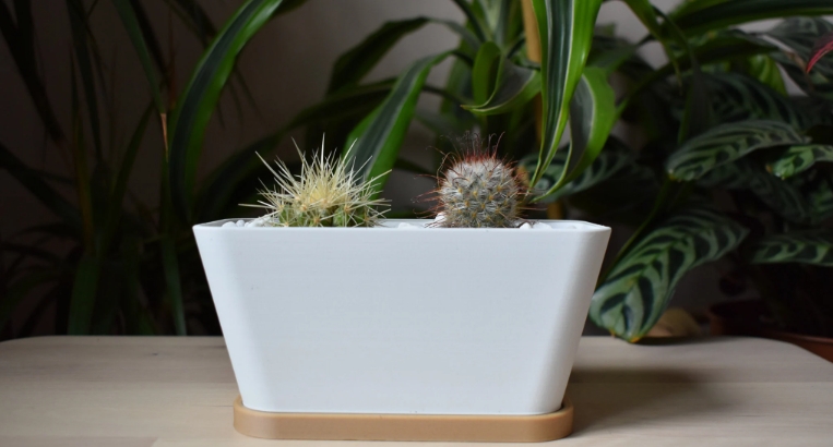 rectangular plant saucer