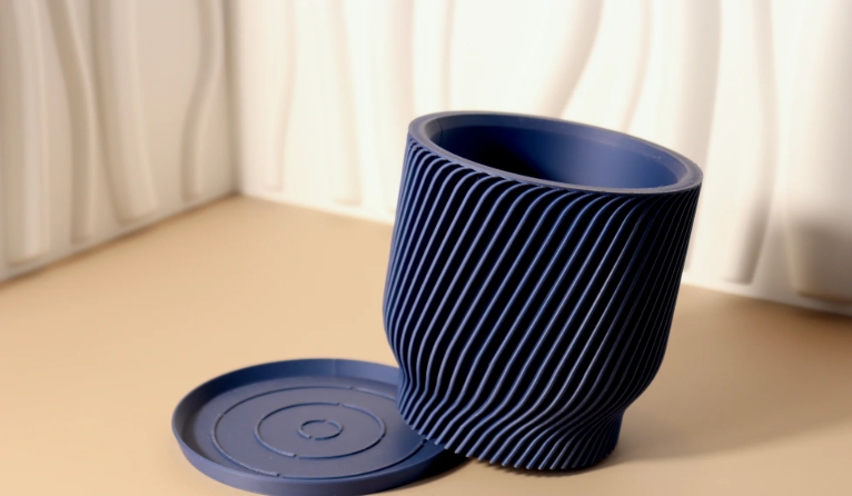 navy blue planter