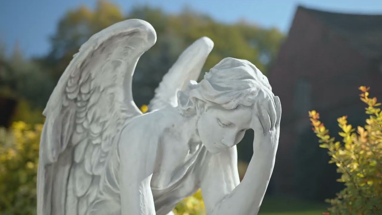 angel decorations for outside