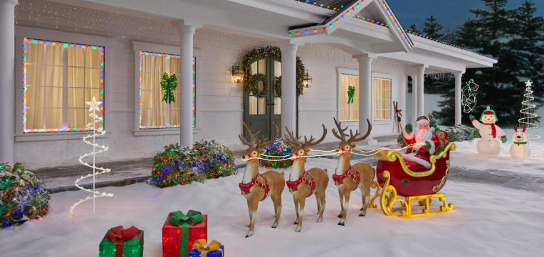 Unique Outdoor Christmas Decorations for Large Yards