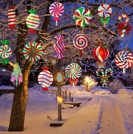 Outdoor Christmas Decorations That Double as Garden Art