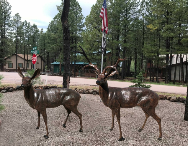 Deer Statue Outdoor