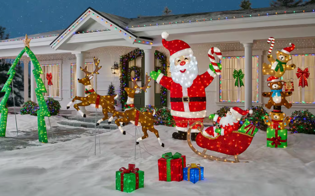 The Most Affordable Outdoor Christmas Decorations