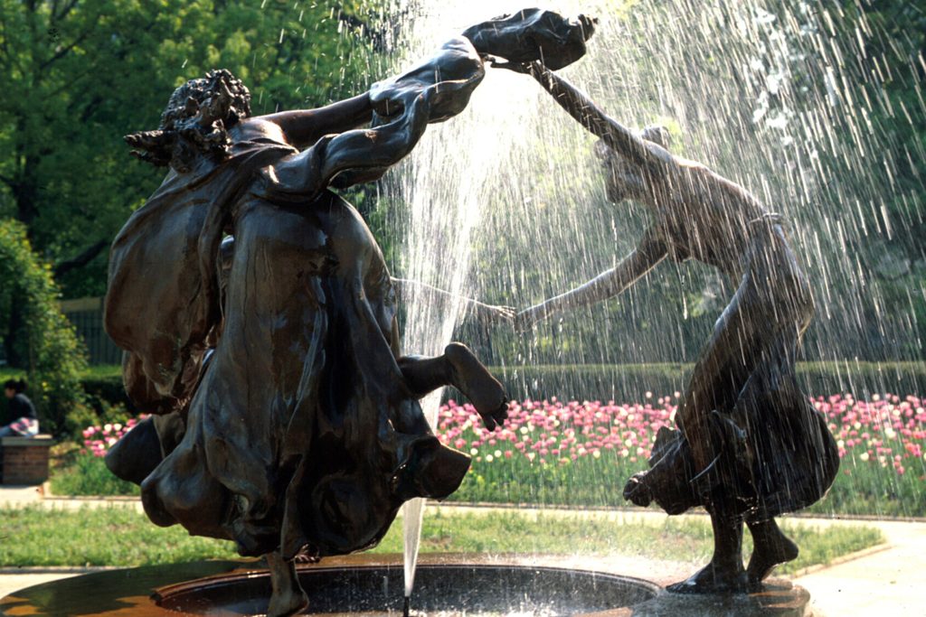 ballroom dancing statues