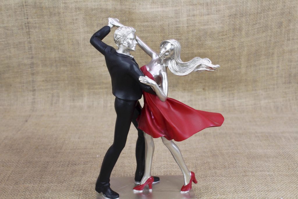 ballroom dancing statues