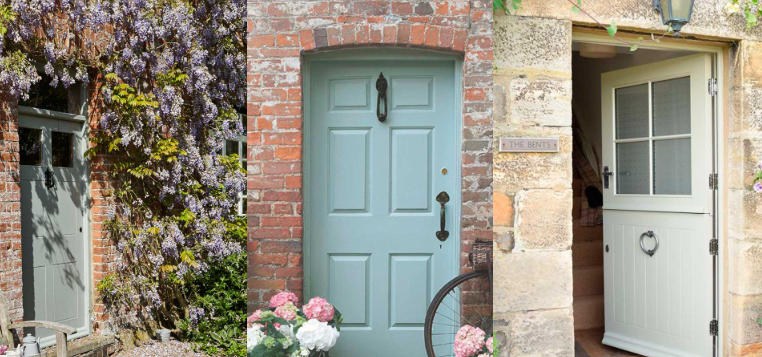 Sculptures That Complement Wooden Front Doors