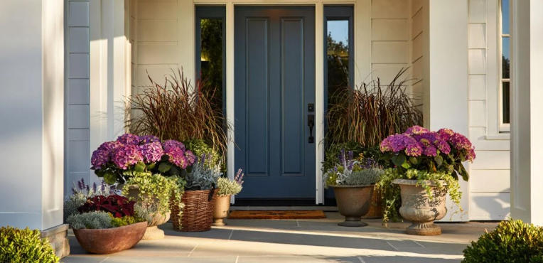 Stylish Planter Ideas to Upgrade Your Entryway