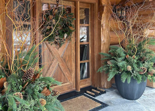 Creative Planter Pairings for Front Door Steps