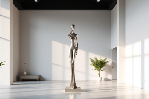 How to Use Tall Sculptures at Your Main Entrance