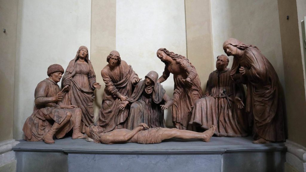 christian god statue