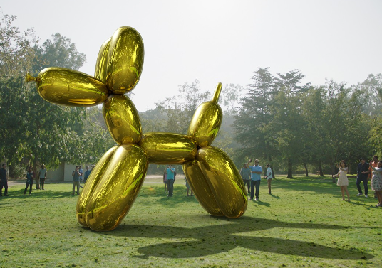 Jeff Koons dog Balloon Sculpture3