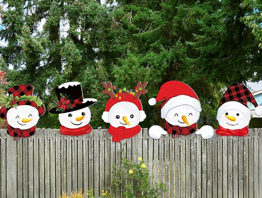 Outdoor wall decor for festive occasions