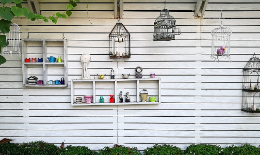 Outdoor wall decor for traditional homes