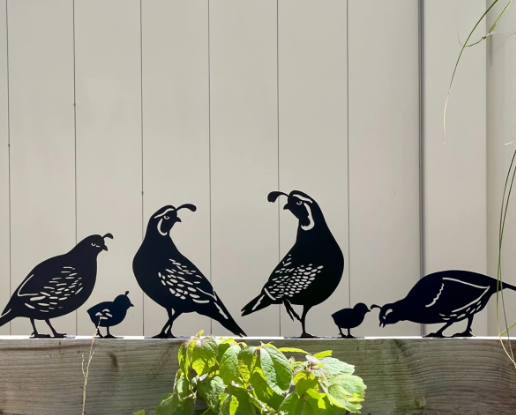 Outdoor wall decor for family homes
