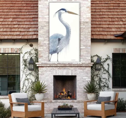 Outdoor wall decor for stylish outdoor areas