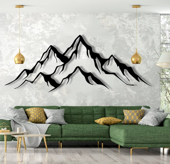Outdoor wall decor for modern aesthetics