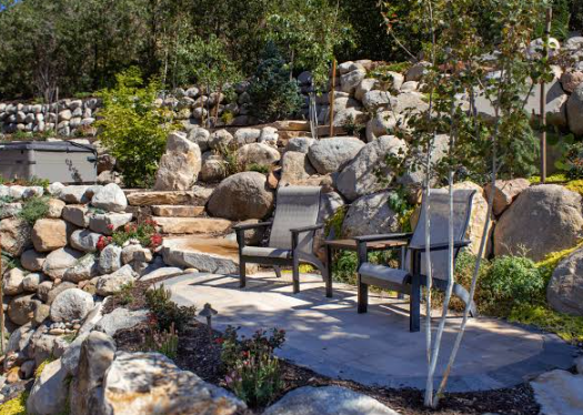 Outdoor wall decor using modern innovations