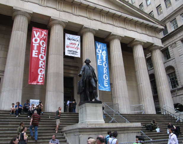 George Washington Statue on Wall Street1