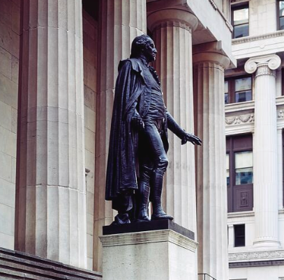 George Washington Statue on Wall Street2